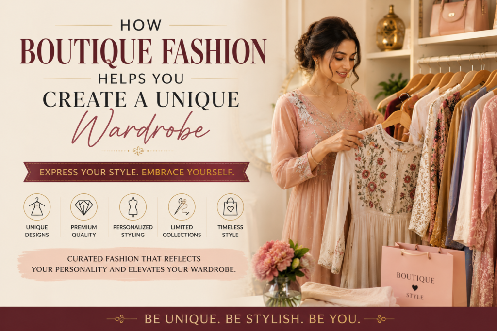 How Boutique Fashion Helps You Create a Unique Wardrobe